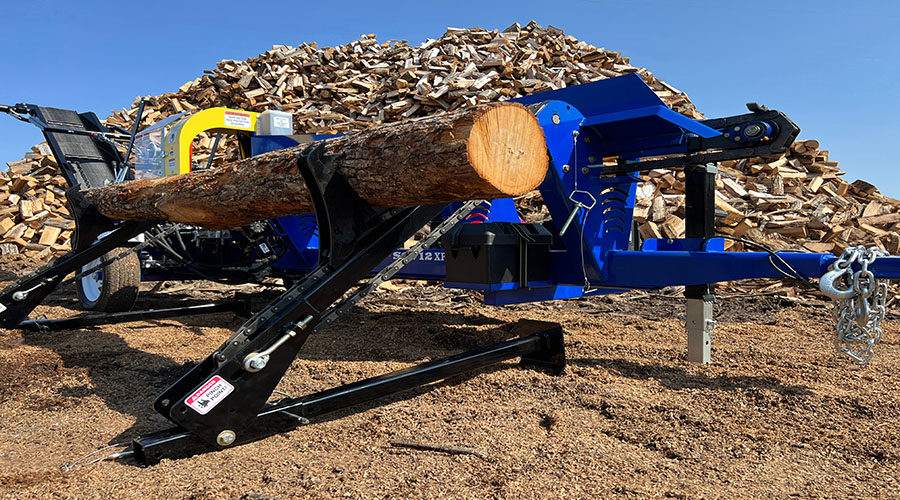 Option to Load from Ground - DYNA Firewood Processor