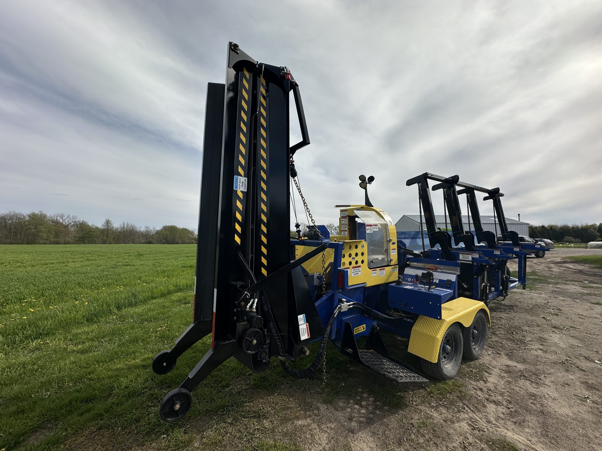 Current Running Rental Unit, Hours will accumulate DYNA 2024 SC-16 CAT DieselFirewood Processor