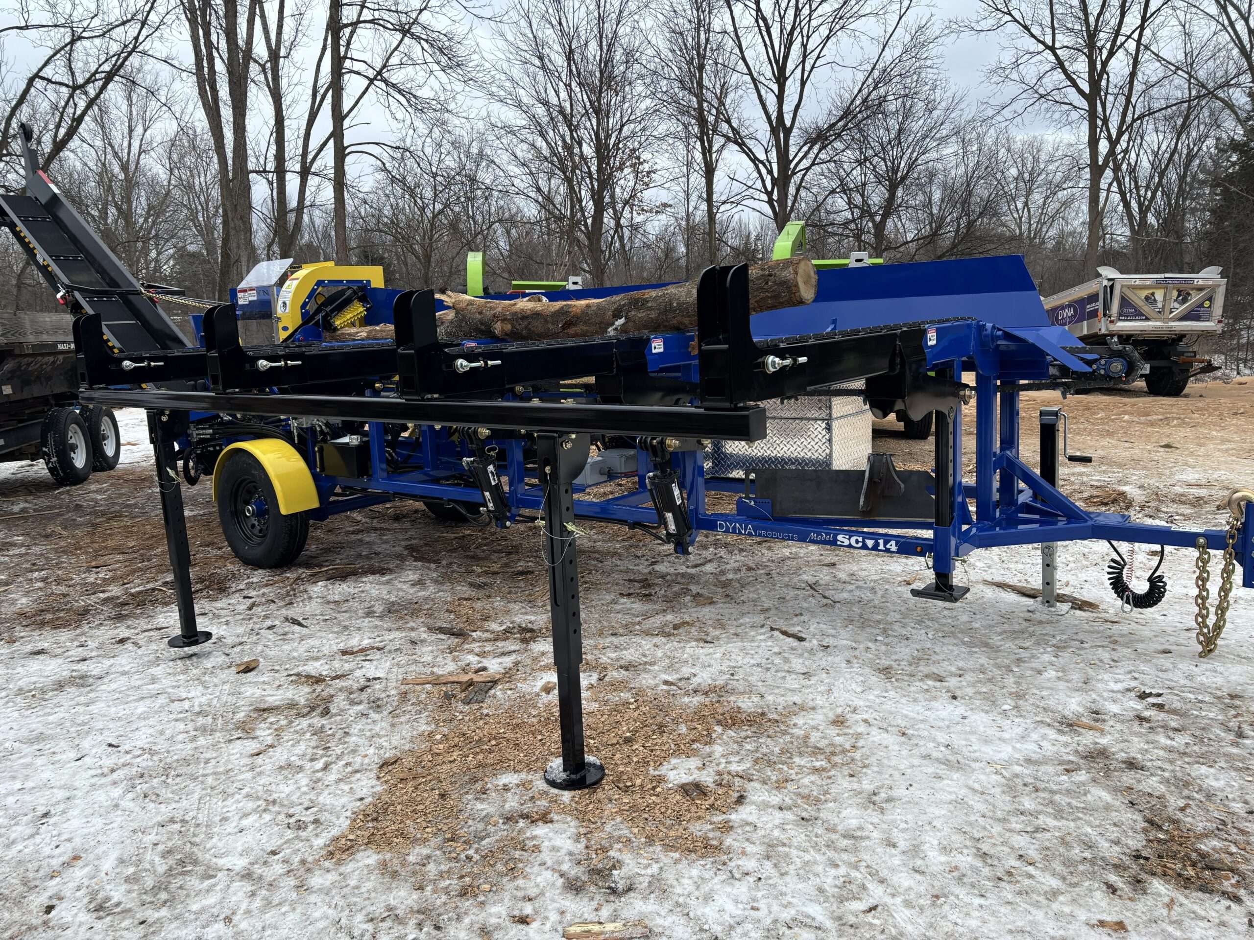 Used DYNA 2026 SC-14 Kohler GasFirewood Processor